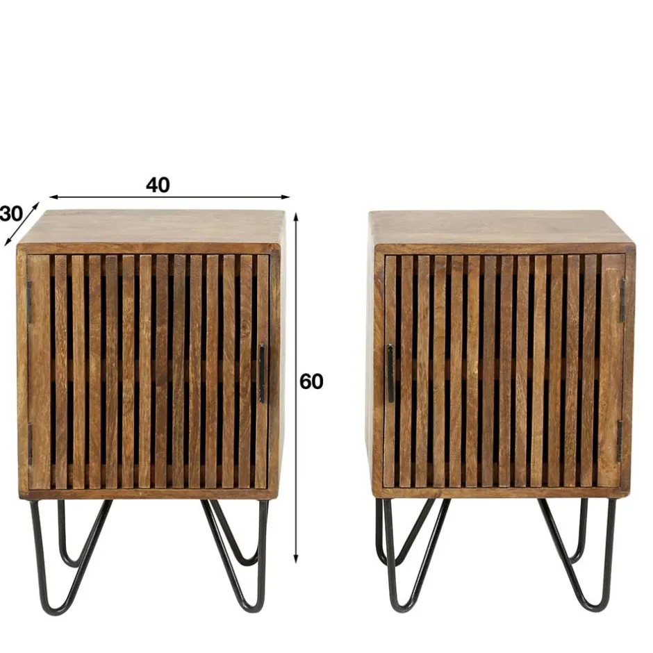 Pharao24 Nachtkommoden Set Settings> Nachtkommoden|Nachttisch