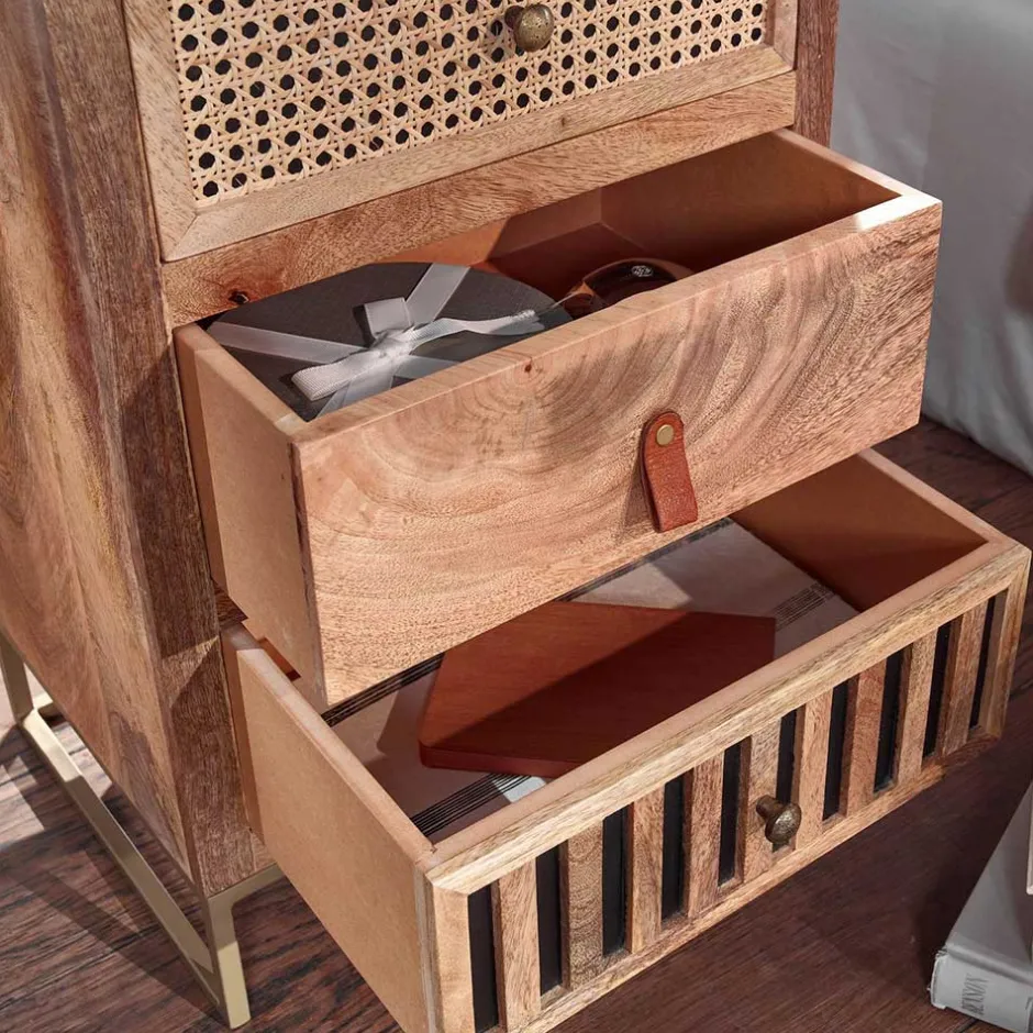 Nachtkommoden|Nachttisch*Pharao24 Nachtschrank Cancano