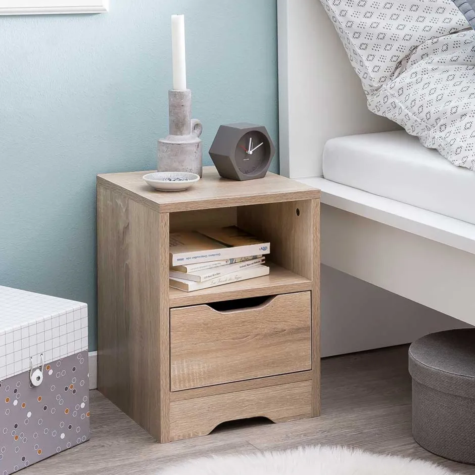 Nachtkommoden|Nachttisch*Pharao24 Nachtschränkchen Vilas