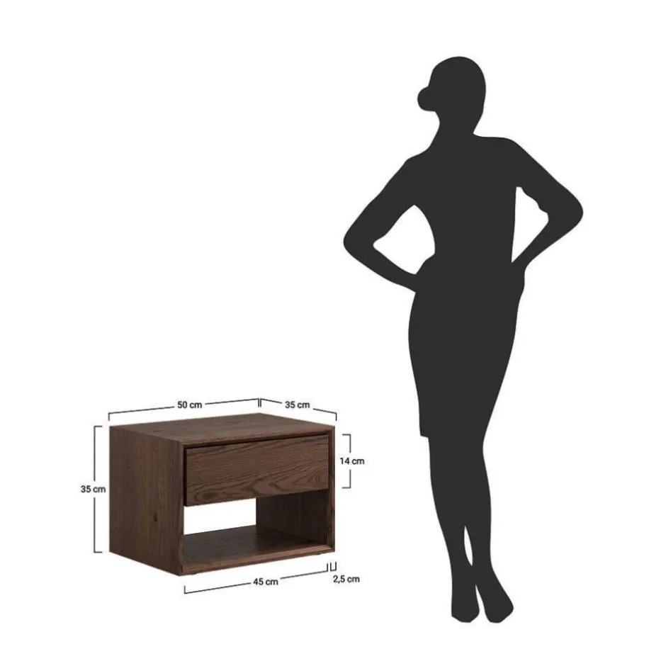 Nachtkommoden|Nachttisch*Pharao24 Nachttisch Hedisca