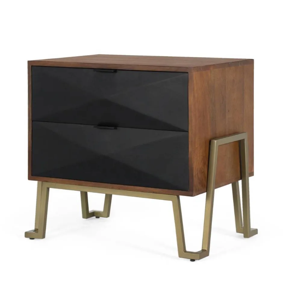 Pharao24 Nachttisch Jeans> Schlafzimmerkommoden