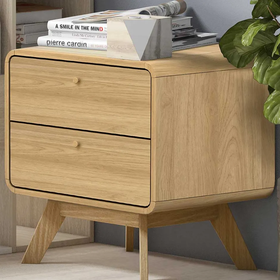 Pharao24 Nachttisch Kommode Acelya> Nachtkommoden|Nachttisch