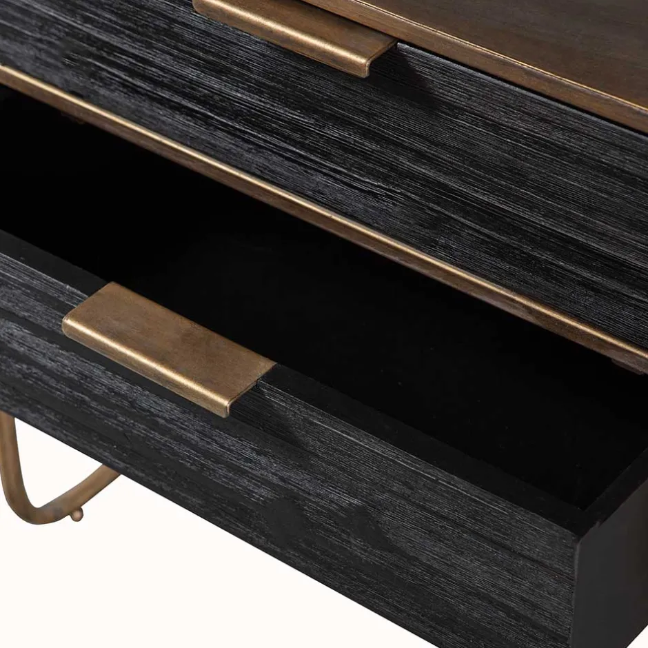 Pharao24 Nachttisch Kommode Domingo> Nachtkommoden|Nachttisch