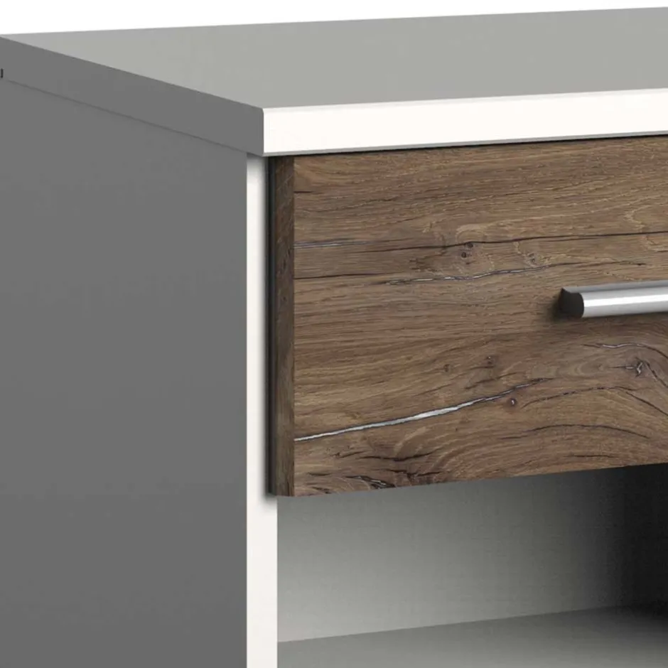 Pharao24 Nachttisch Kommode Haruto> Nachtkommoden|Nachttisch