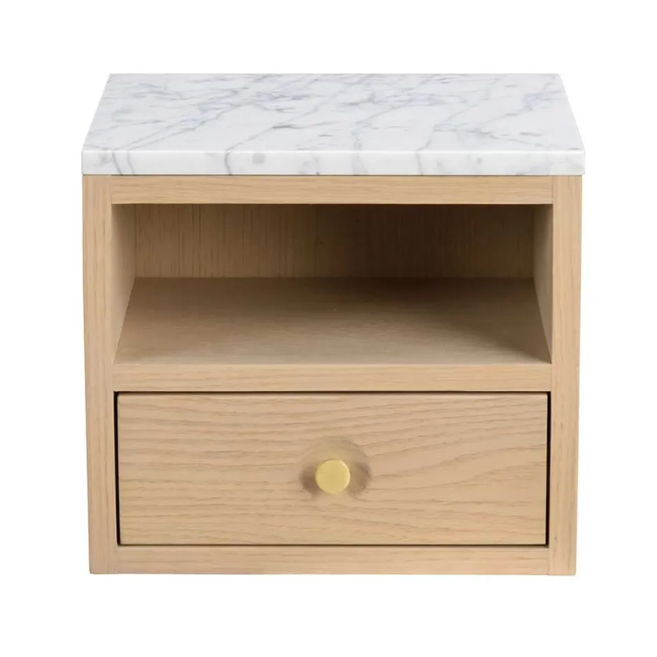 Pharao24 Nachttisch Kommode Mangoa> Nachtkommoden|Nachttisch