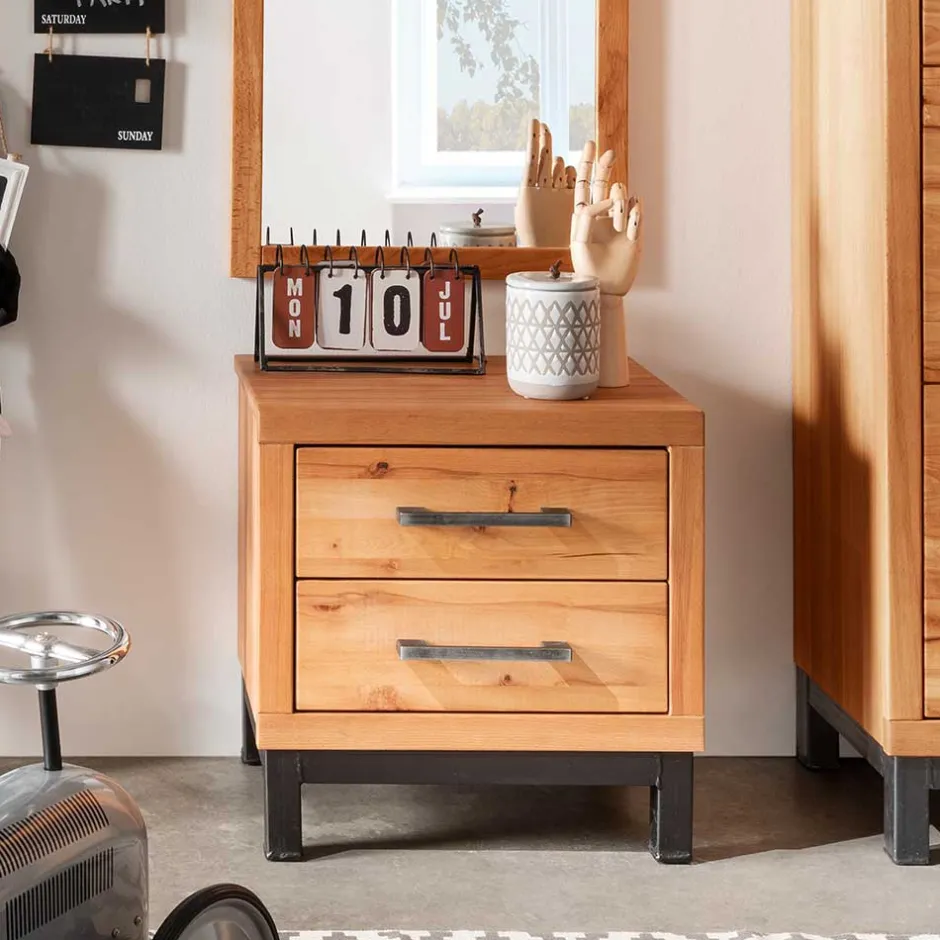 Pharao24 Nachttisch Kommode Sherada> Nachtkommoden|Nachttisch