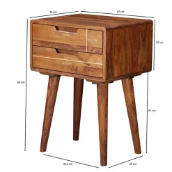 Nachtkommoden|Nachttisch*Pharao24 Nachttisch Kommoden Calbanyara