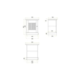 Pharao24 Nachttisch Phelix><noscript><img width=