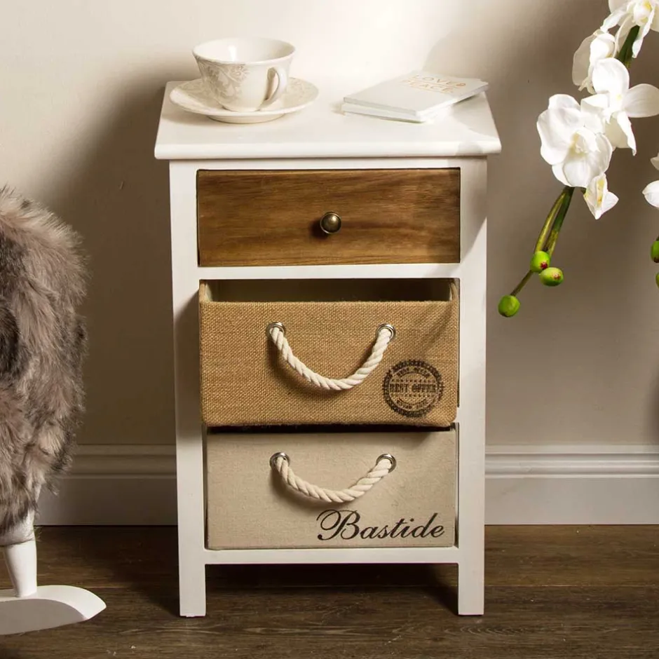 Nachtkommoden|Nachttisch*Pharao24 Nachttischkommode Bahma