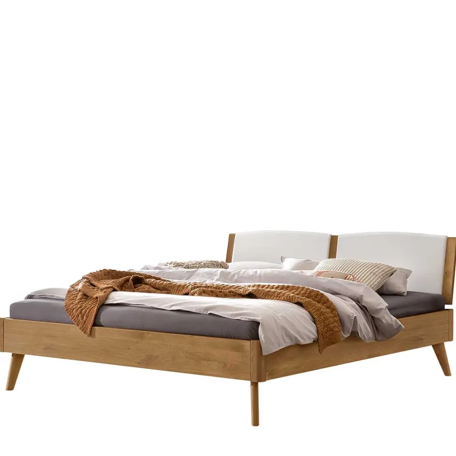 Pharao24 Niedriges Bettgestell Bahama> Doppelbetten|Massivholzbetten