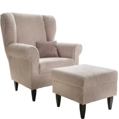 Pharao24 Ohrenbackensessel Benodet> Polstermöbel|Wohnzimmer Sessel