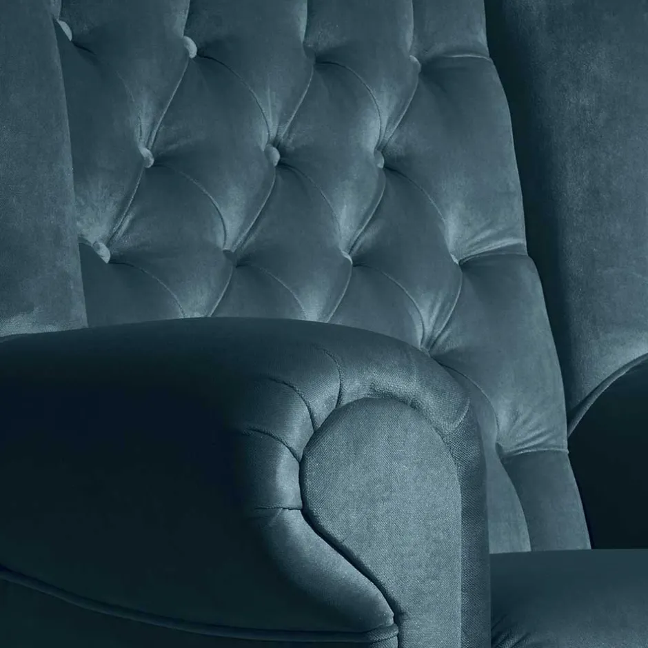 Ohrensessel*Pharao24 Ohrenbackensessel Chesterfield Rubrion