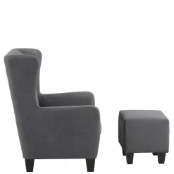 Wohnzimmer Sessel|Ohrensessel*Pharao24 Ohrenbackensessel Opium