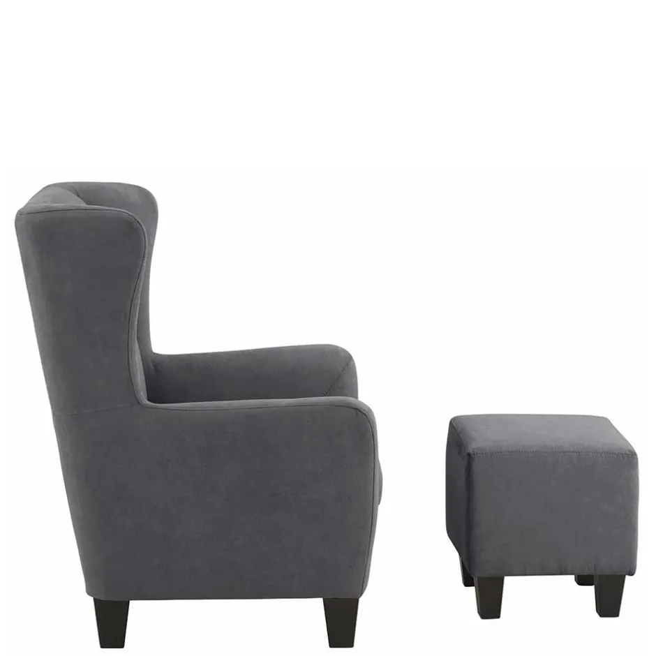 Wohnzimmer Sessel|Ohrensessel*Pharao24 Ohrenbackensessel Opium