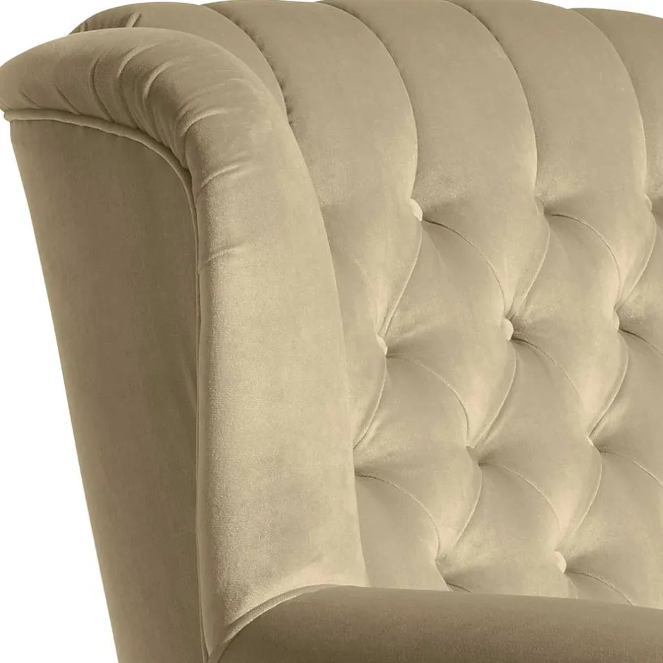 Polstermöbel|Wohnzimmer Sessel*Pharao24 Ohrenbackensessel Pandau