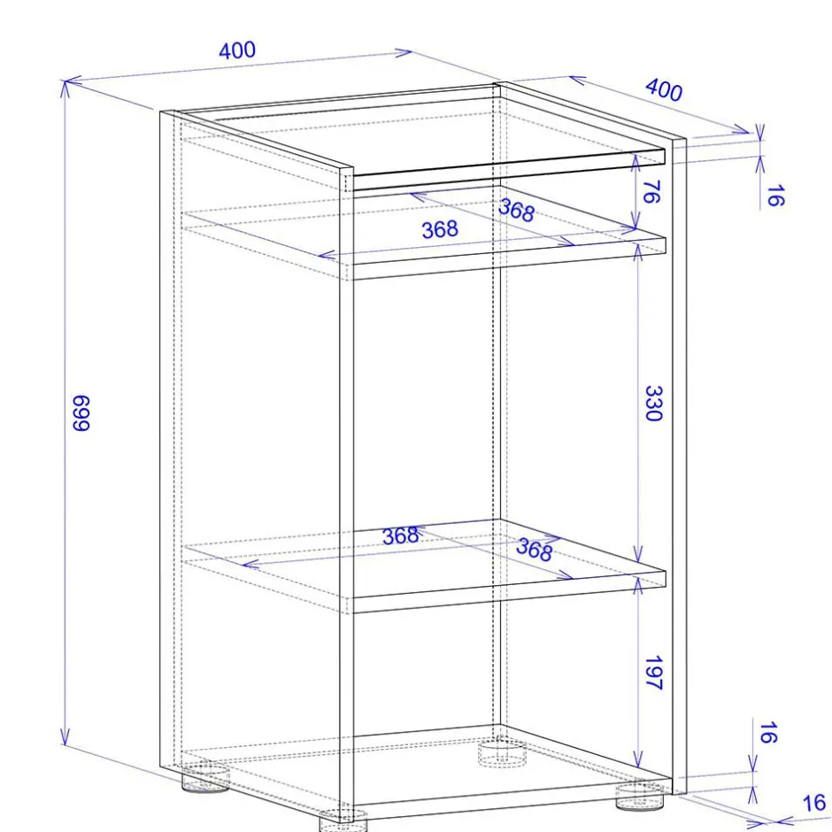 Aktenregale|Standregale*Pharao24 Ordnerregal Uzniana