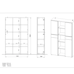 Pharao24 Ordnerschrank Sanu><noscript><img width=