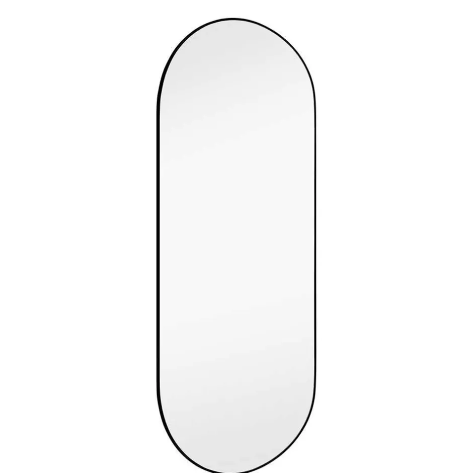 Wandspiegel|Schlafzimmerspiegel*Pharao24 Ovaler Spiegel Zylvia