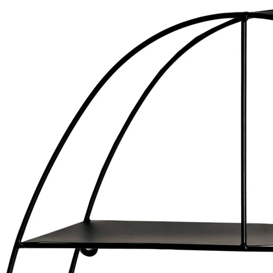 Pharao24 Ovales Hängeregal Prisma> Wohnzimmerregale|Hängeregale