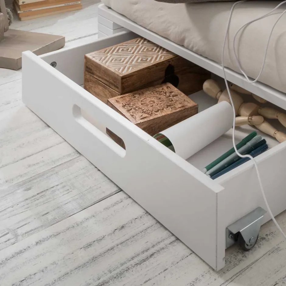 Doppelbetten|Funktionsbetten*Pharao24 Palettenbett Contos