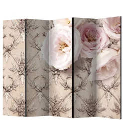 Pharao24 Paravent floral Nilrem> Paravents|Raumteiler