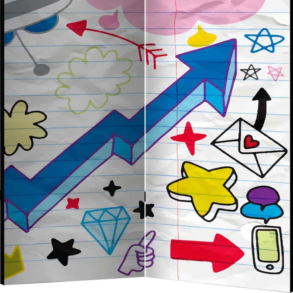 Paravents|Raumteiler*Pharao24 Paravent für Kinder Linall