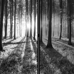 Paravents|Raumteiler*Pharao24 Paravent grau Mejan