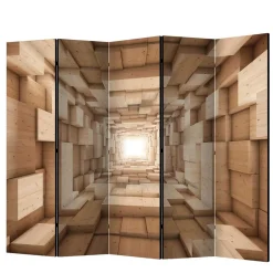 Paravents|Raumteiler*Pharao24 Paravent Holzoptik Gamma