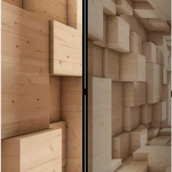 Paravents|Raumteiler*Pharao24 Paravent Holzoptik Gamma