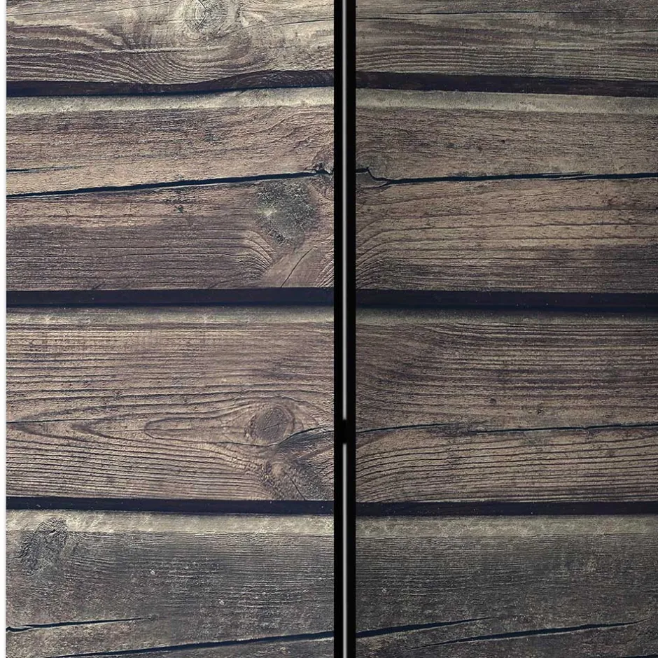 Pharao24 Paravent Holzoptik Linconia> Paravents|Raumteiler