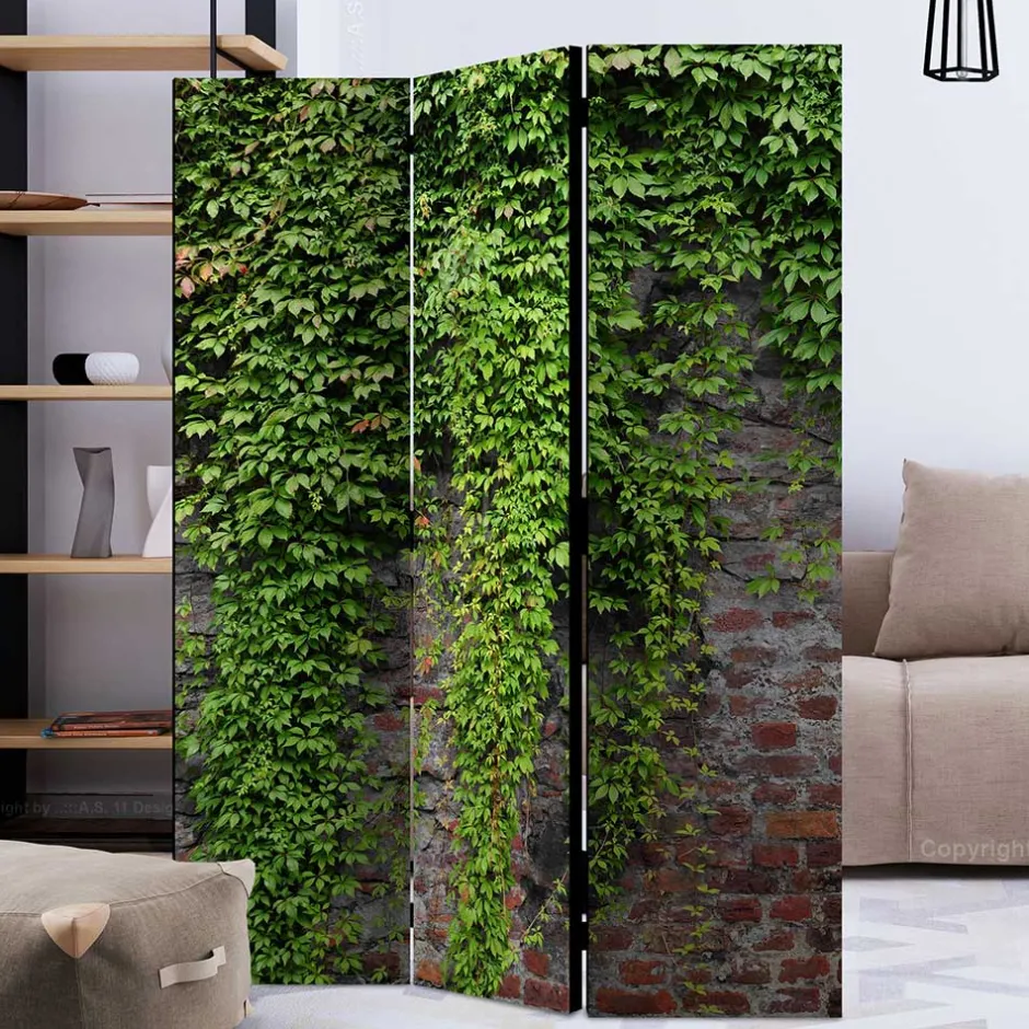 Paravents|Raumteiler*Pharao24 Paravent Mauer Optik Curtis