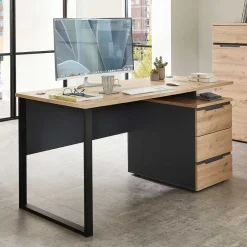 Computertische|Jugendschreibtische*Pharao24 PC Schreibtisch Esdravos