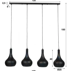 Pharao24 Pendelleuchte Eclaro><noscript><img width=