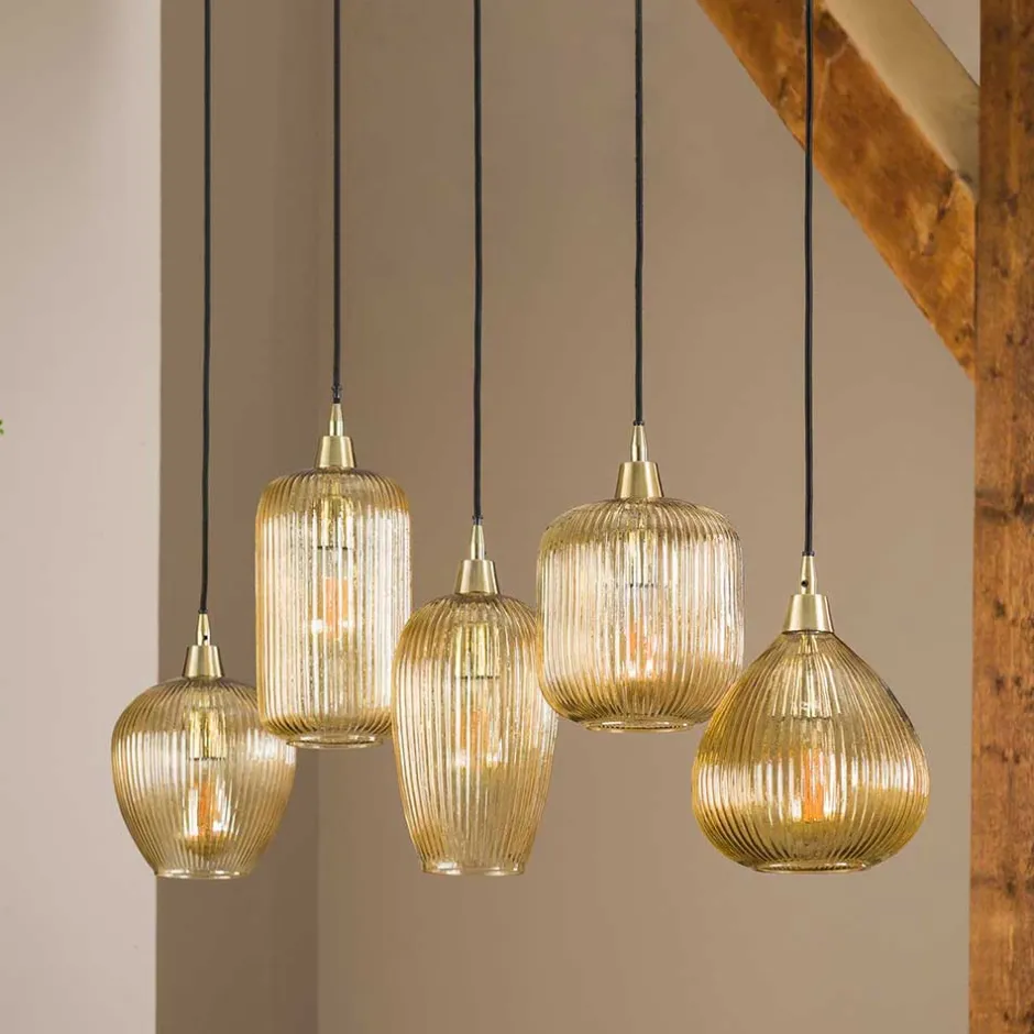 Pharao24 Pendelleuchte Varaldo> Lampen Und Leuchten