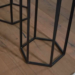 Telefontische|Blumensäulen*Pharao24 Pflanzenhocker Set Quinta