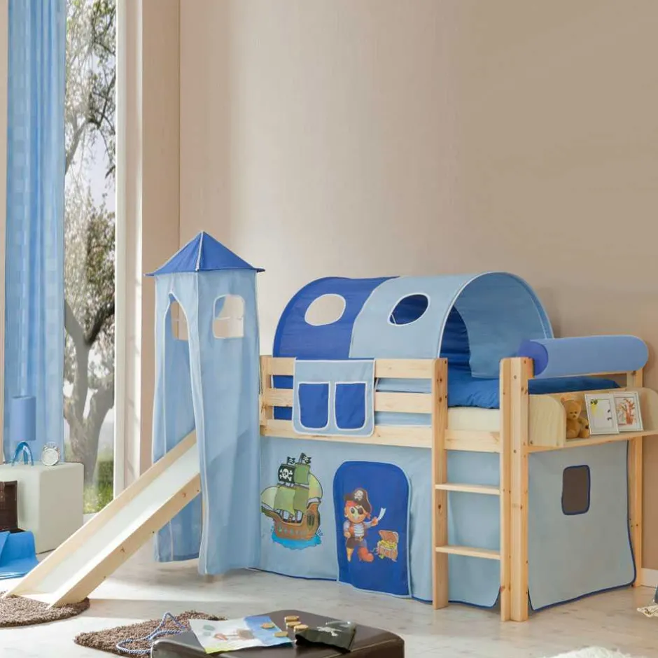 Pharao24 Piratenbett Ugian>Kinder Kinderhochbetten|Kinderbetten