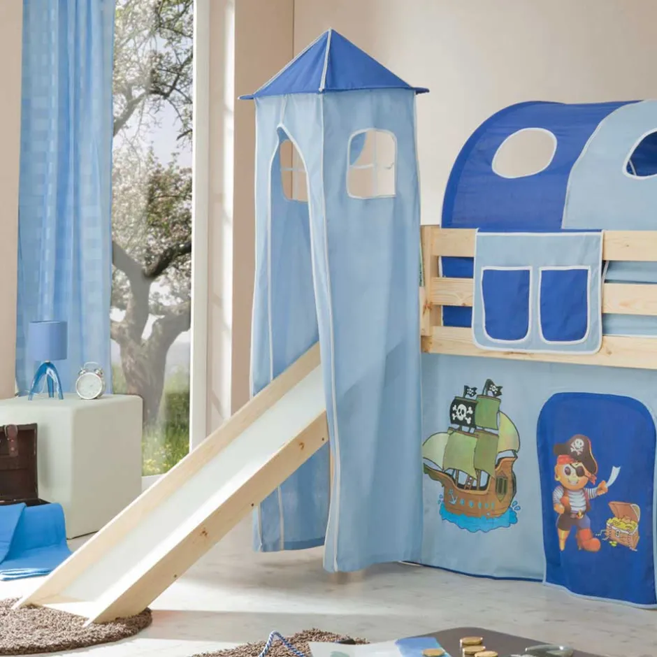 Pharao24 Piratenbett Ugian>Kinder Kinderhochbetten|Kinderbetten
