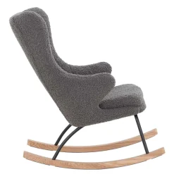 Wohnzimmer Sessel|Ohrensessel*Pharao24 Plüsch Schaukelstuhl Jilamenda