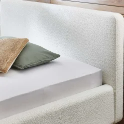 Pharao24 Polster Bett Cremeweiß Glorious><noscript><img width=