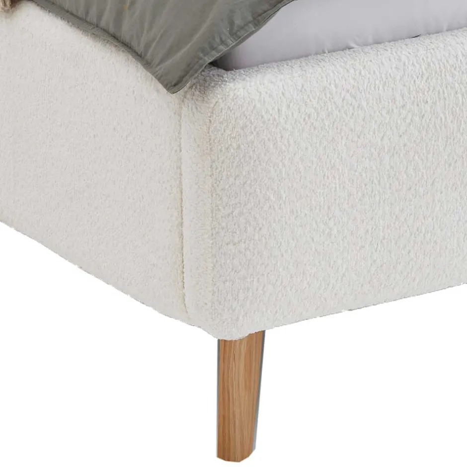 Pharao24 Polster Bett Cremeweiß Glorious> Komfortbetten|Polsterbetten