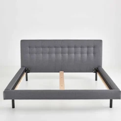 Pharao24 Polster Bett Hellgrau Ebruar><noscript><img width=