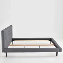 Pharao24 Polster Bett Hellgrau Ebruar><noscript><img width=