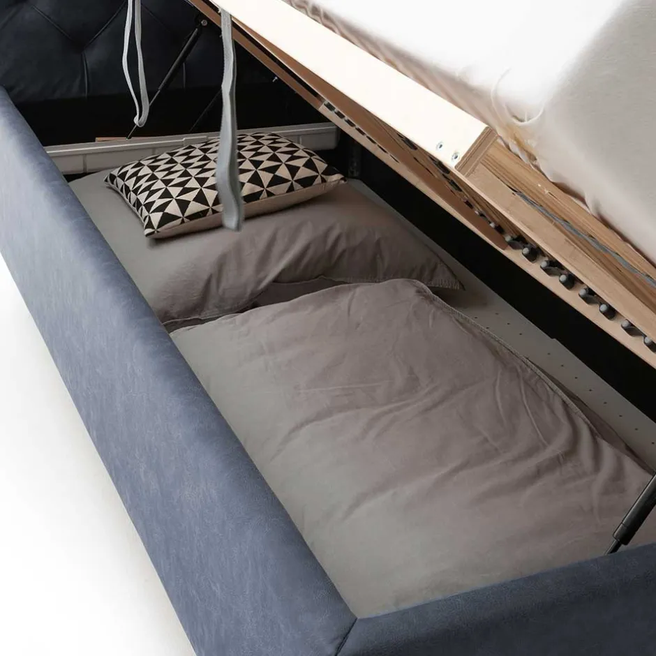 Funktionsbetten|Schubkastenbetten*Pharao24 Polster Stauraumbett Oltma