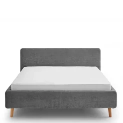 Pharao24 Polsterbett in Anthrazit Okudera><noscript><img width=