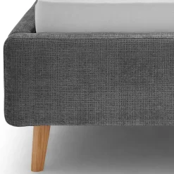 Pharao24 Polsterbett in Anthrazit Okudera><noscript><img width=