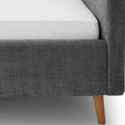 Pharao24 Polsterbett in Anthrazit Okudera><noscript><img width=