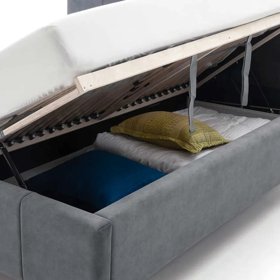 Pharao24 Polsterbett mit Bettkasten Tibet> Komfortbetten|Doppelbetten