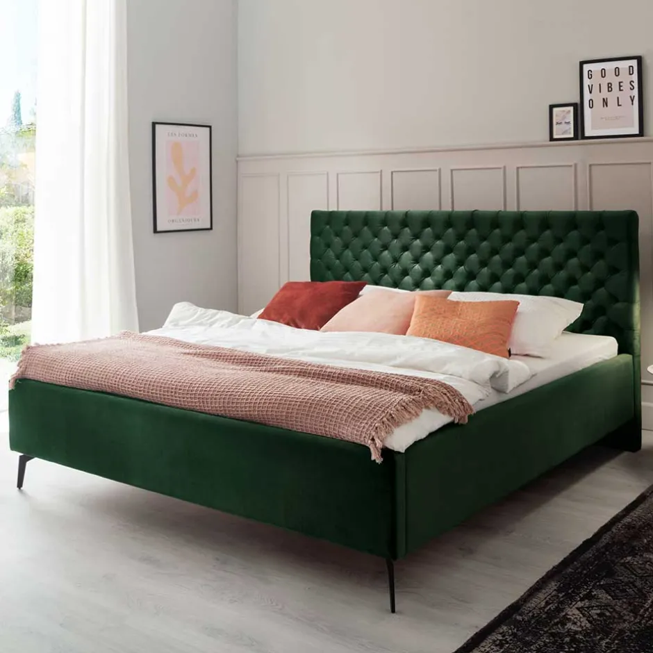 Pharao24 Polsterbett mit Lattenrost Cemza> Funktionsbetten|Schubkastenbetten