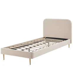 Pharao24 Polsterbettgestell Samt Joosu> Einzelbetten|Polsterbetten