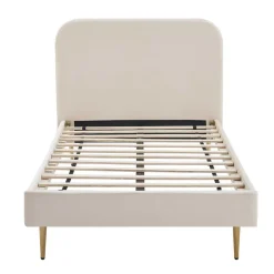 Pharao24 Polsterbettgestell Samt Joosu> Einzelbetten|Polsterbetten